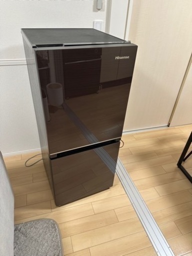 【2021年製】ハイセンス　冷蔵庫 HR-G13B-BR