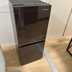【2021年製】ハイセンス　冷蔵庫 HR-G13B-BR