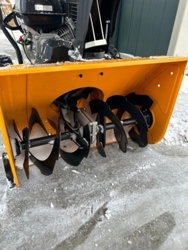 ハイガー 除雪機 ロータリー シャーピン予備有り