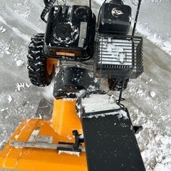 ハイガー 除雪機 ロータリー シャーピン予備有り