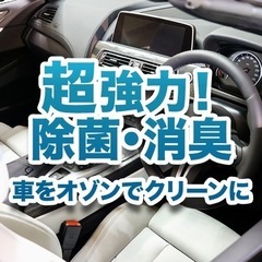 【車の脱臭】車内のイヤな臭い、、、オゾン脱臭施工はいかがで…