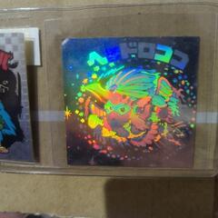 ２枚のエラーバージョンのシールです。貴重だと思います