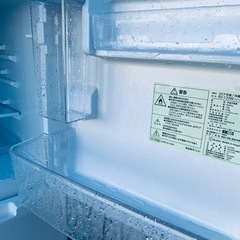 ER347番 2ドア冷凍／冷蔵庫 　RZ-123W（ノンフロン） 