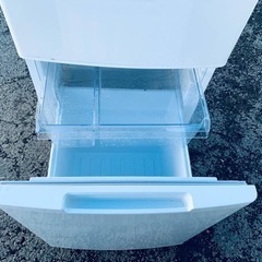 ER347番 2ドア冷凍／冷蔵庫 　RZ-123W（ノンフロン） 