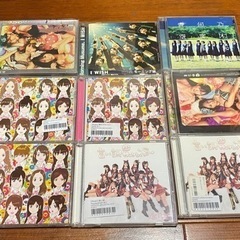 音楽CDまとめて9枚　AKB48、モーニング娘、乃木坂