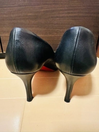 裏の赤が可愛い！kariang黒パンプス25.5cm 楽天市場】パンプス