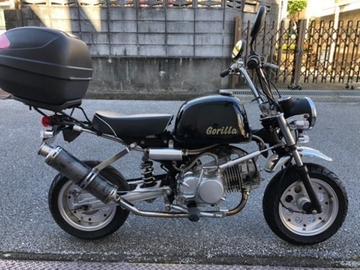 （取引中）乗って帰れます自賠責保険付きホンダ ゴリラタイプ  キットバイク 125ccクラッチ付き4速リターン 検索用モンキーゴリラジャズダックスーパーカブカスタムエイプシャリー
