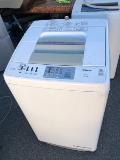福岡市内配送設置無料　6kg 日立　全自動洗濯機　NW-H60