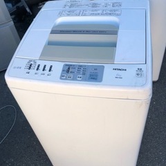 福岡市内配送設置無料　6kg 日立　全自動洗濯機　NW-H60