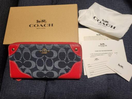 COACH-長財布-新品アウトレット品