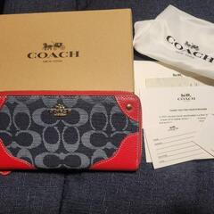 COACH-長財布-新品アウトレット品