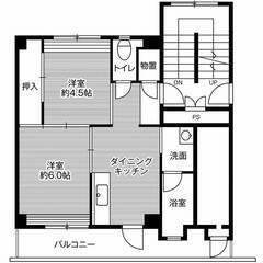 ◆敷金・礼金が無料！◆ビレッジハウス湖山3号棟 (303号室)