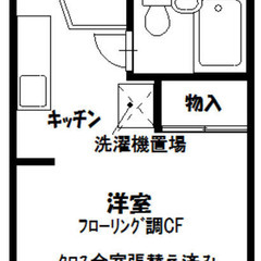 ⭐️トリプルゼロ物件⭐️ 敷金/礼金/仲手0円 😄審査通過率90...