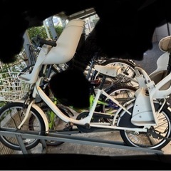 チャイルドシート付き自転車　Bikke ビッケ