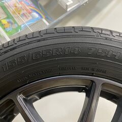 中古ホイール　タイヤ付き　４本セット!!