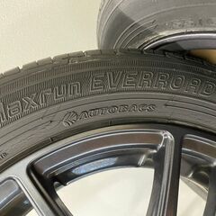 中古ホイール　タイヤ付き　４本セット!!