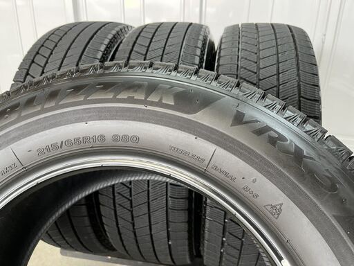 4本セット2020年50週ブリヂストン ブリザック VRX2 215/65R16 タイヤ 