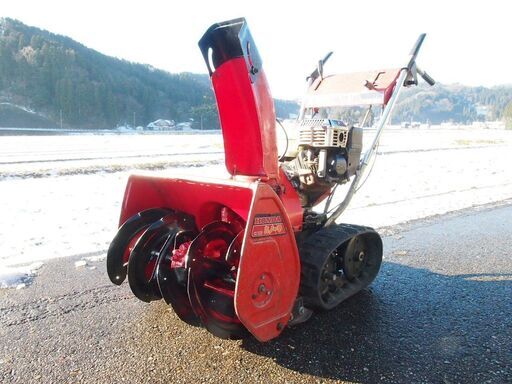 激安！！5馬力除雪機ホンダ冬の準備は大丈夫ですか。富山、石川、金沢