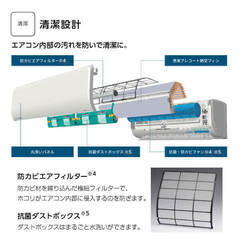 ☆新品☆三菱ビーバーエアコン 工事込み 6畳用 2023年モデル 取外し廃棄