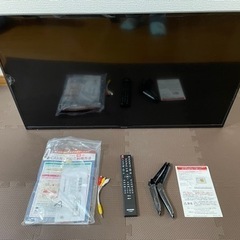 液晶テレビ40型　ジャンク品　液晶画面割れてます。