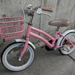 子供用自転車　12インチ　３〜4歳　ピンク