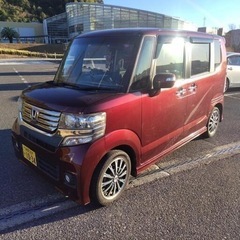 車検7年1月迄 H25年 N-BOX カスタムGターボ