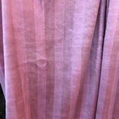 敷き毛布ピンク色 180×260サイズ