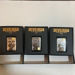 DEVL MAN デビルマン ZIPPOライター3点