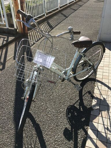 ★ジモティ割あり★  軽快車 26インチ 白 クリーニング済み SJ4795