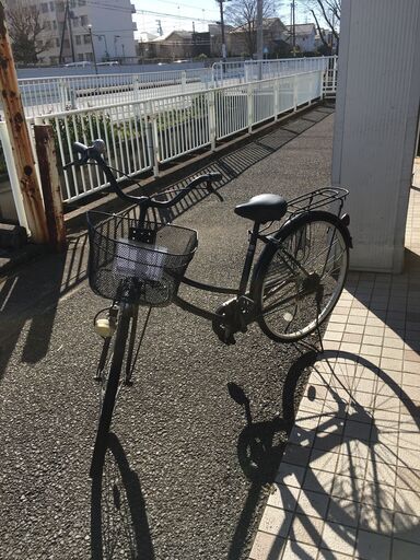 ★ジモティ割あり★  軽快車 26インチ 黒 クリーニング済み SJ4796