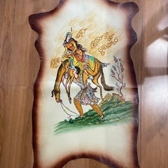 羊革 レザー コレクション インテリア イラン製 ペルシャ 中古品