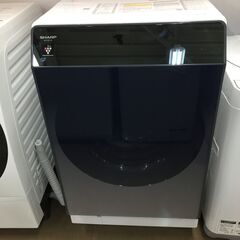 シャープ　ES-W112-SL　ドラム式洗濯機　2019年