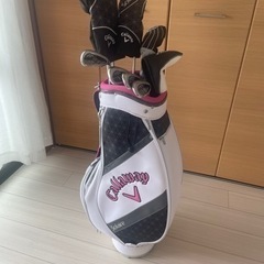 ゴルフクラブ　ゴルフバッグ　Callayay キャロウェイ　レディース