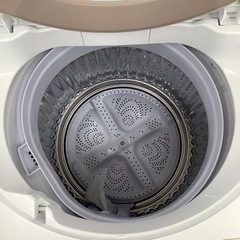 SHARP シャープ 全自動洗濯機 ES-KS70U-N 2018年製【トレファク 川越店】
