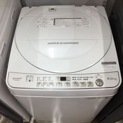 シャープ　ES-G60UC　洗濯機　2019年