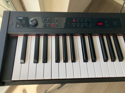 【値下げ】KORG D1（ブラック）電子ピアノ　売ります