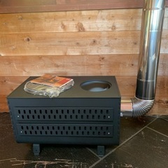 角型薪ストーブ キャンプセット