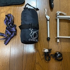 ロードバイク　DHバー&スピードメーター&輪行セット、他おまけ付