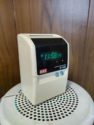 タイムレコーダーMAX  ＥＲー110ＳⅡ