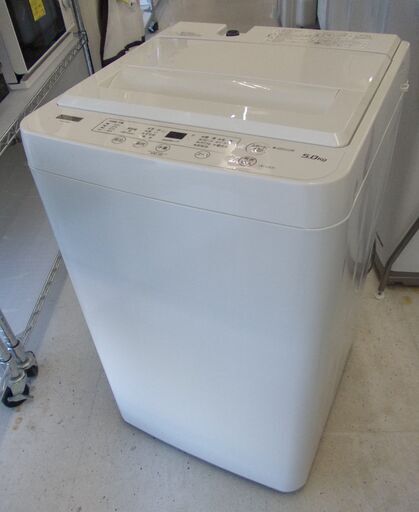 YAMADA 全自動洗濯機 ステンレス槽 5.0kg 2020年製 YWM-C55FK