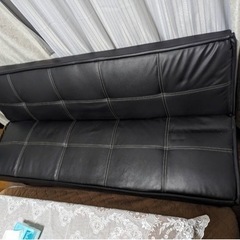 【ネット決済】折りたたみベッドソファー 1年使用