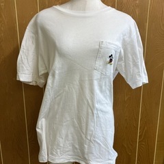 # ユニクロ　ディズニーTシャツ　白　Ⓜ️ USED品