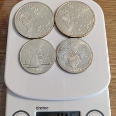 カナダモントリオールオリンピック記念銀貨 　4点セット