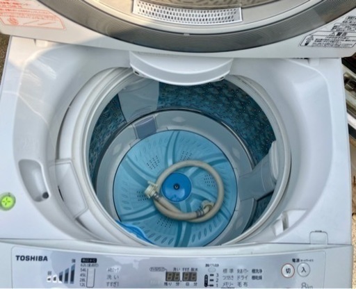 TOSHIBA 洗濯機 8/4.5k 17年製