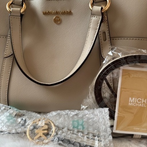MICHAEL KORS ショルダーバッグ ハンドバック 2way グレージュ