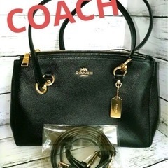 coach ハンドバック ショルダーバッグ 2way ブラック