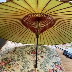 和傘　羽二重傘　絹張傘