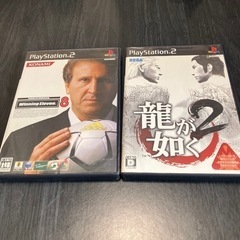 PS2 ウイニングイレブン　龍が如く