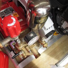 ハツタ LP450MD エンジン動噴機 中古品 ホース付【ハンズクラフト宜野