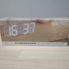 3D LED DIGITAL CLOCK  新品